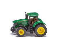 siku 1064, John Deer 6215R Tractor, Metal/Plastic, Green, Incl. trailer hitch, W