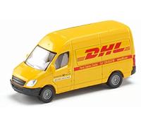 siku 1085, Furgoneta de servicio de paquetería, Metal/Plástico, Amarillo, Diseño DHL, Versátil