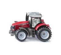 Siku - Tractor Massey Ferguson - Rojo - Vehículo de granja resistente - Sin PVC - Diversión sin fin - Juguete a pequeña escala - Construcción estable - a partir de 3 años - SK-1108