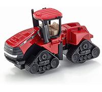 siku 1324, Case IH Quadtrac 600, Accesorio agrícola, Metal/Plástico, Rojo, Junta articulada móvil