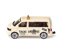 siku 1360, Taxi Furgoneta, Metal/Plástico, Color crema, Apertura de portón posterior