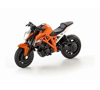 siku 1384, Moto KTM 1290 Super Duke R, Metal/Plástico, Naranja, Ruedas de goma