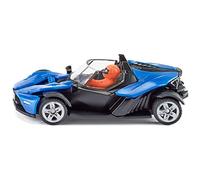 siku 1436, KTM X-Bow GT, Metal/Plástico, Azul/Negro, Ruedas de goma, Vehículo de juguete para niños