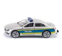 siku 1504, Coche de policía, Metal/Plástico, Plateado, Apertura de puertas, Barra de remolque