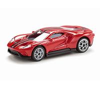 Siku Coche de carreras Ford GT 1526, Metal/Plástico, Rojo, compatible con modelos de la misma escala
