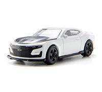 siku 1538, Chevrolet Camaro, metal/plástico, Blanco, Capota desmontable, Enganche para remolque
