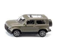 siku 1549, Land Rover Defender 90 P400 AWD, Coche de juguete, Metal/Plástico, Verde, Pintura metalizada, Neumáticos de goma, Enganche para remolque