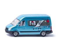 Siku 1559, Campervan, Coche de Juguete para Niños, Metal/Plástico, Azul, Versátil