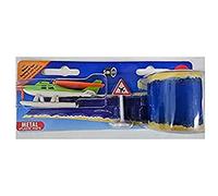 siku 1602, Hidroavión con cinta y señal de tráfico, Metal/plástico, Multicolor, 5 m pista de agua