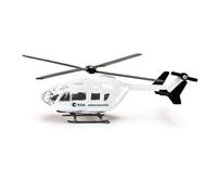 Siku 1609, helicóptero de la Esa, Metal/plástico, Blanco, Juguete para niños, rotores giratorios, Patines estables