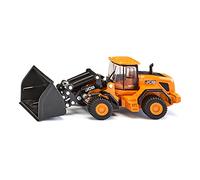 siku 1789, JCB 457 Cargador de ruedas, 1:87, Metal/plástico, Amarillo/negro, Junta articulada, Pala móvil