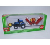 SIKU 1799 Nuevo Holland Tractor + Pflanzenschutzspritze 1:87 H0 en Emb. Orig.