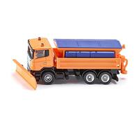 siku 1898 Quitanieves, Pala de nieve móvil, 1:87, Metal/Plástico, Naranja/Azul