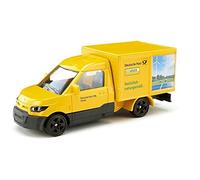 Siku 1944, Streetscooter, 1:50, Metal/Plastic, Yellow, Incl. Trailer Hitch, Can be Combined with Models of The Same Scale