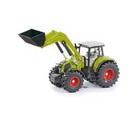siku 1979, Claas Axion 850 with Front Loader, 1:50, Metal/Plastic, Green, Movabl