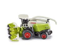Siku 1993, Picadora de maíz Claas, 1:50, Metal/Plástico, Verde, Cabezal de maíz Plegable y Desmontable