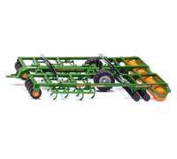 siku 2069, Amazone Centaur, Máquina de labranza de juguete para tractores, 1:32, Metal/plástico, Verde, Rodillos compactadores giratorios, Bastidor plegable, Pintura fiel al original