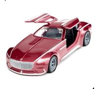 siku 2357 Vision Mercedes-Maybach 6 Grand Coupé, Apertura de puertas batientes, Ruedas desmontables, 1:50, Metal/Plástico, Rojo