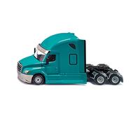 Siku 2717, Freightliner Cascadia, Tractor de Juguete, 1:50, Plástico/Metal, Azul, Capó abatible, Enganche para Combinar con remolques Super 1:50
