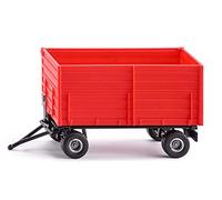 SIKU 2898, Remolque de dos ejes, 1:32, Metal/Plástico, Rojo, Caja basculante