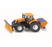 Siku Tractor miniatura 2940 – pala quitanieves y esparcidor de sal, 1:50, metal/plástico