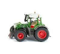 Siku 3224 - Tractor de Navidad Fendt 728 Vario, 1:32, Incluye Conductor de Papá Noel, Metal/plástico, Verde, Cabina Desmontable, dirección de la mangueta, Acoplamiento móvil Delantero y Trasero