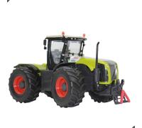 siku 3271, Tractor Claas Xerion 5000, 1:32, Metal/Plástico, Verde, Dirección Ackermann y enganches