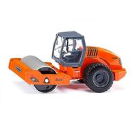 Siku Compactador HAMM 3530 – Cilindro giratorio, 1:50, Metal/Plástico – Naranja