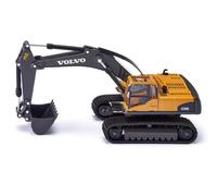 siku 3535, Volvo Hydraulic Excavator, 1:50, Metal,Plastic, Yel (Importación USA)