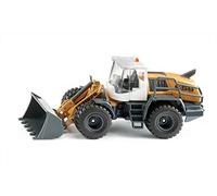 Siku 3561, Liebherr L 556 Tractor, 1:50, Metal/plástico, Naranja, Cargador Frontal móvil, Capota de Motor Desmontable