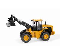 Siku Cargadora sobre ruedas JCB 435S Agri 1:32 Metal/Plástico Naranja - Sistema de cambio frontal