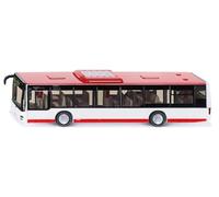 siku 3734 Autobús MAN Lion's City, Puertas funcionales, 1:50, Metal/Plástico, Rojo/Blanco