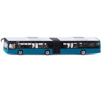 Siku 3736, Autobús Articulado Man, 1:50, Incl. 2 Hojas de Pegatinas, Metal/Plástico, Turquesa, Toy Model, Neumáticos de Goma, Puertas Abatibles
