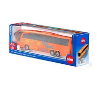 siku 3738 Autocar Mercedes-Benz Travego, Puertas y maletero funcionales, 1:50, Metal/Plástico, Naranja
