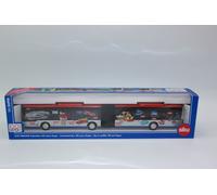 siku 3739, Bus articulado 100 Jahre Sieper, 1:50, Edición limitada, Metal/Plástico, Multicolor, Articulación móvil
