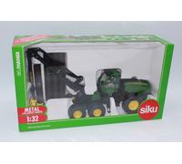 Siku 4059 Cosechadora John Deere 1:32 Nueva en OVP + Troncos