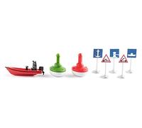 Siku 5592, Set de Accesorios para cursos de Agua, Plástico, Multicolor, Versatilidad de Juego