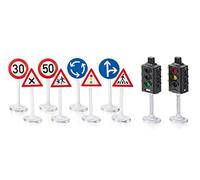 siku 5597, Semáforos con señales de tráfico, Plástico, Multicolor, Versatilidad de juego