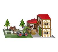 siku 5609, Establo de caballos con accesorios, Metal /Plástico, Multicolor, Versatilidad de juego, Compatible con otros modelos siku de distintas escalas