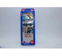 SIKU 6336 Geschenkset Obra Volvo Fl Camión Pala Cargadora Stapler Nuevo Emb.orig