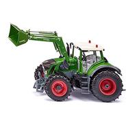 siku 6793, Tractor Fendt 933 Vario con cargador frontal, Verde, Metal/Plástico, 1:32, Teledirigido con app móvil y bluetooth, No incluye mando
