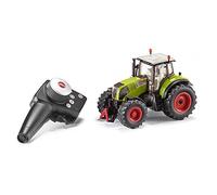 Siku 6882, Ferngesteuerter Claas Axion 850 Traktor, 1:32, INKL. Fernsteuermodul, Metall/Kunststoff, Grün, Batteriebetrieben, Kompatibel mit Anbaugeräten
