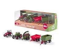 Siku Juego de regalo de juguete agrícola: tractores y vehículos