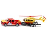 Siku Nissan Navara con helicóptero