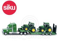 Siku NO.1837 1:87 Escala Jd Bajo Cargadora & 2 John Deere Tractor Moldeado Model