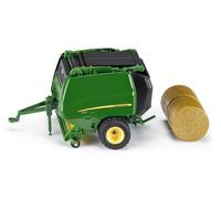 Siku Enfardadora John Deere 990 1:32 Metal/Plástico Verde Apertura lateral y posterior