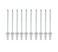 SIKUAI 10 Pcs Window Regulator Rivets Window Trim Clip Molding Spot Weld Pin Stud Rivet Metal Rivet Type Suitable For nearly all GM models from the 1950s through the 1990s