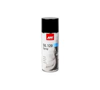SIL 120 Grasa de Silicona en Spray | Protección, efecto deslizante, aislamiento y mantenimiento para plásticos, madera, caucho y metales | Resistente a temperaturas de -30°C a +120°C | 400 ml