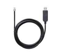 Sil~con Labs CP2102 USB RS232 serie a cable de datos RJ12 6P6C, utilizado for conectar el PLC de la serie Key-nce KV a la PC(2.98m)