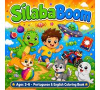SílabaBoom: Livro de Colorir com Sílabas · Portuguese & English Coloring Book for Kids Ages 3-6